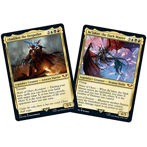 Magic: The Gathering Universes Beyond: Warhammer 40,000 Commander Deck – The Ruinous Powers