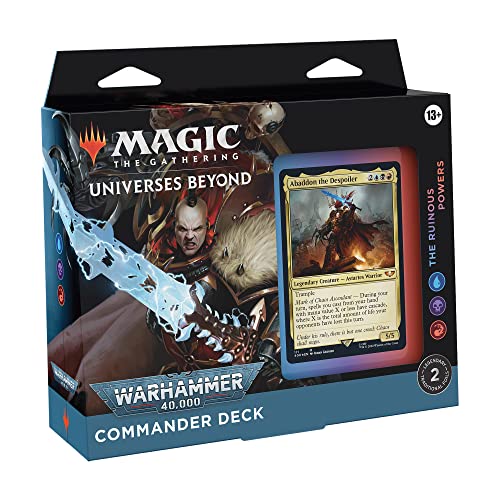 Magic: The Gathering Universes Beyond: Warhammer 40,000 Commander Deck – The Ruinous Powers