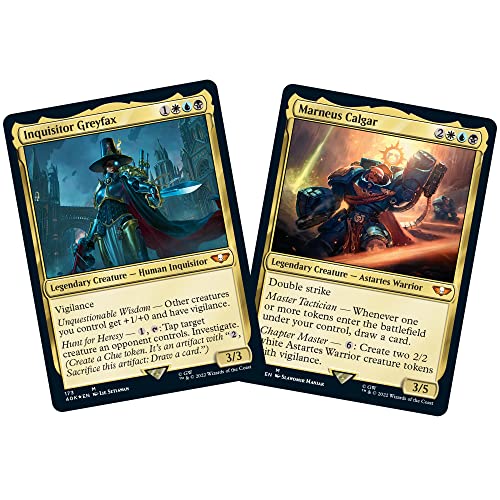 Magic: The Gathering Universes Beyond: Warhammer 40,000 Commander Deck – Forces of the Imperium