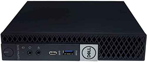 Dell Optiplex 5070 Micro MFF Desktop PC Intel i5-9500T, 16GB DDR4 New 512GB M.2 NVMe SSD, WiFi BT HDMI New KB & Mouse Windows 11 Pro (Renewed)