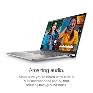 Dell Inspiron 14 5420 Notebook - 14.0-inch Non-Touch Display, Intel Core i5-1235U, 8GB DDR4 RAM, 512GB SSD, Intel UHD Graphics, Intel Wi-Fi 6E, Windows 11 Home - Platinum Silver