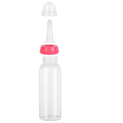 Adult Bottle with Big Sized Pacifier Set 8.1oz (Pink)