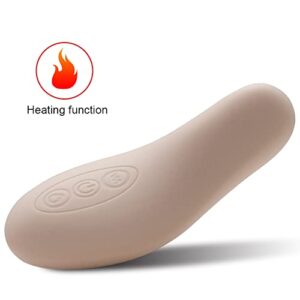 HAYAEN Lactation Massager with Warming for Breastfeeding, Multiple Modes and Heat for Clogged Milk Ducts, Support Clogged Milk Ducts, Breast Engorgement - Plug USB CableIncluded (Light-Pink)