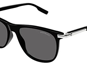 Sunglasses Montblanc MB 0216 S- 001 Black/Grey