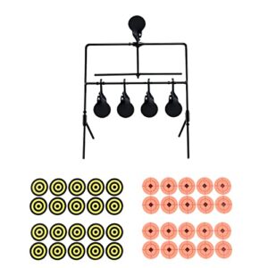 KNINE OUTDOORS Resetting Shooting Target Airsoft Rimfire Pellet BB Gun Target, Rated for .22 .177 Caliber (Airgun)