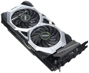 msi gaming geforce rtx 2060 12gb gdrr6 192-bit hdmi/dp 1650 mhz boost clock ray tracing turing architecture vr ready graphics card (rtx 2060 ventus 6g)