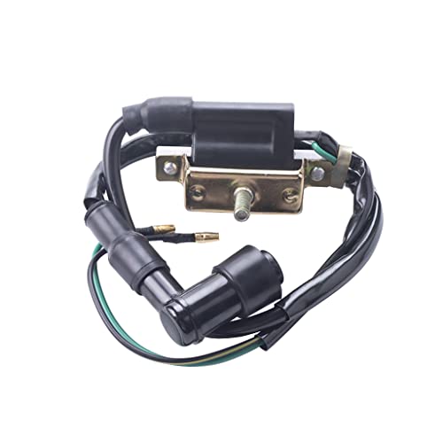 OTOHANS AUTOMOTIVE Ignition Coil Spark Plug 50cc Falcom 70cc 90cc 110cc 125cc for Coolster 3050B ATV-3050B 3050 B3050A Kids 4 Quad Four Wheeler Roketa taotao Baja Kazuma Quad ATV Dirt Pocket Bike