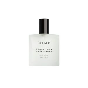 dime beauty perfume i love your smell, baby, sweet floral scent, hypoallergenic, clean perfume, eau de toilette for women, 1.7 oz / 50 ml