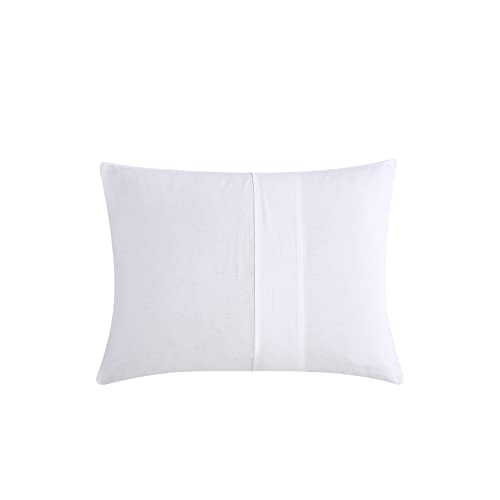 Tommy Bahama - King Duvet Cover Set, Soft Cotton Bedding with Button Closure, Includes Matching Shams (Basketweave White, King)