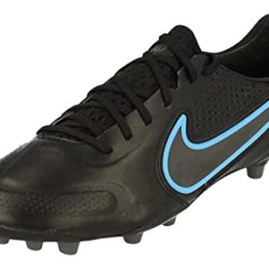 Nike Legend 9 Elite AG Mens Football Boots DB0824 Soccer Cleats (UK 7 US 8 EU 41, Black Iron Grey 004)