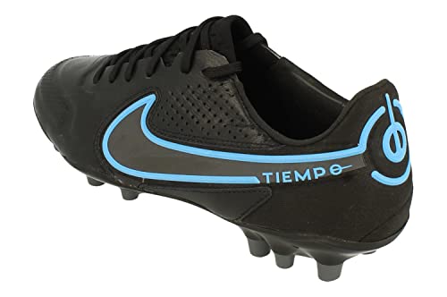 Nike Legend 9 Elite AG Mens Football Boots DB0824 Soccer Cleats (UK 7 US 8 EU 41, Black Iron Grey 004)