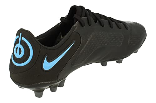 Nike Legend 9 Elite AG Mens Football Boots DB0824 Soccer Cleats (UK 7 US 8 EU 41, Black Iron Grey 004)