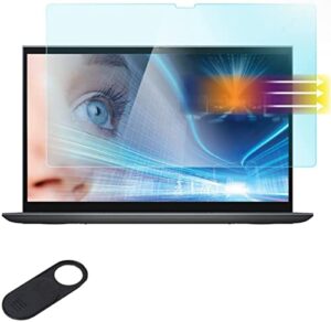 mubuy-gol screen protector for dell inspiron 14 7420 7425 & inspiron 14 5420 5425 2-in-1 touchscreen convertible laptop, anti blue light anti glare eyes protection filter reduce eye strain
