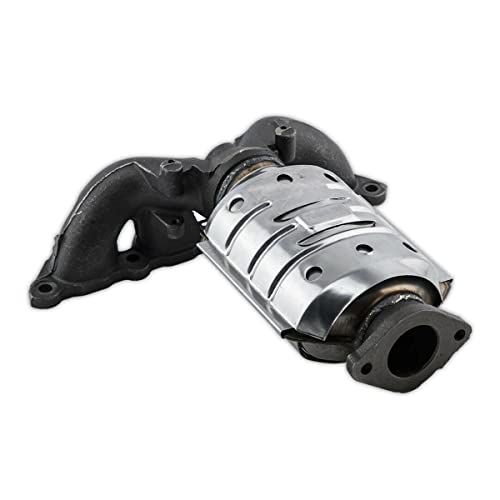 AutoShack EMCC00026 Exhaust Manifold Catalytic Converter Direct Fit Replacement for 2004-2012 Hyundai Elantra 2007-2008 Tiburon 2004-2009 Kia Spectra 2006-2009 Spectra5 2010-2011 Soul (EPA Compliant)