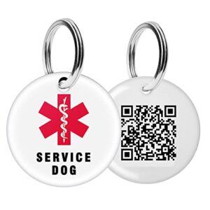 qr dog tags without engraved for pets，anzir personalized dog name tags,dog id tag aimeng，custom dog tags with editable pets profile，scan qr send sms email location (service)