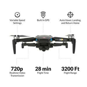 VTI FPV Duo Camera Racing Drone with Flight Immersive Goggles for Adults and Kids, Photo, Video, FPV drone, Easy to Use Controls, 28 Minute Flight Time