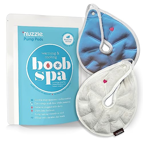 Breast Pads for Breastfeeding & Pumping 2pc - Warm & Cold Breast Therapy Pack