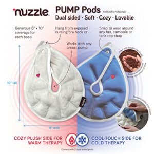 Breast Pads for Breastfeeding & Pumping 2pc - Warm & Cold Breast Therapy Pack