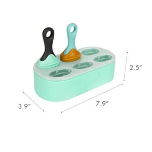 Boon PULP Silicone Feeder Freezer Tray — Includes Silicone Tray and Lid with 2 PULP Silicone Baby Food Feeders — Baby Food Storage