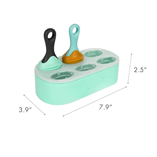 Boon PULP Silicone Feeder Freezer Tray — Includes Silicone Tray and Lid with 2 PULP Silicone Baby Food Feeders — Baby Food Storage