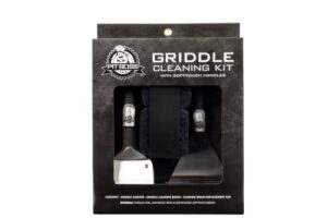 pit boss 40753 griddle cleaning kit, stainless steel