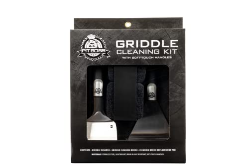 PIT BOSS 40753 Griddle Cleaning Kit, Stainless Steel