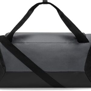 Nike Brasilia 9.5 Small Training Gym Sports Duffel Bag (Iron Grey/Black/White)