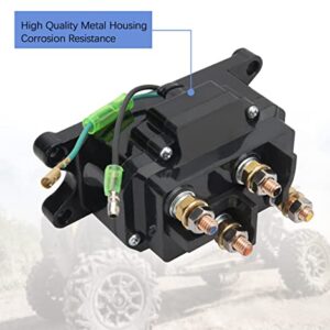 Winch Solenoid 12V Winch Solenoid Relay Contactor for ATV UTV 3000-5000lbs 4WD 4x4 Winches Winch Replace Number 63070 62135 74900 2875714 70715