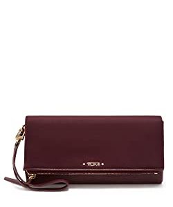 TUMI - Voyageur Travel Wallet - Card Holder for Women - Beetroot