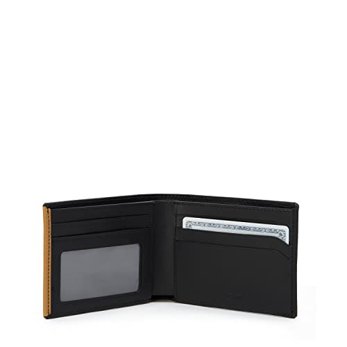 TUMI - Nassau SLG Double Billfold - Black/Golden Brown