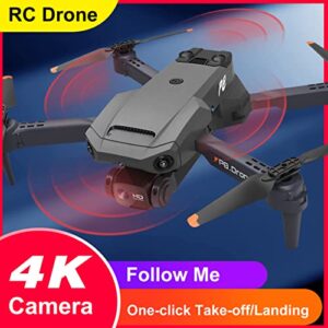 GoolRC RC Drone with Camera 4K Dual Camera RC Quadcopter with Function 4 Sided Obstacle Avoidance Waypoint Flight Gesture Control Storage Bag Package Drones for Kids 2 Battery