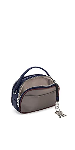 TUMI - Voyageur June Crossbody Bag - Zinc/Navy/BeetRoot