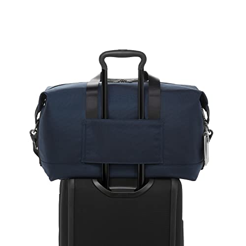 TUMI - Alpha Double Expansion Satchel - Navy/Grey