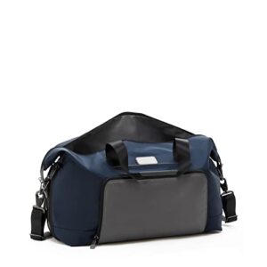 TUMI - Alpha Double Expansion Satchel - Navy/Grey