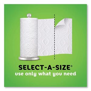 Bounty - Paper Towels - Select-A-Size Paper Towels - 2-Ply - Paper - 19.49" x 15" x 22.64" - Paper - 22.64" x 19.49" x 15" - White