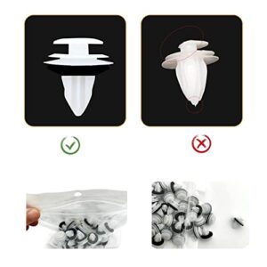 50PCS Door Trim Panel Retainers Clips Compatible with Toyota, Lexus, Camry, High Lander, RAV4, FJ Cruiser, 4-Runner ES 350, GX 470, is 250, is 350, is F, LS 460 & LS 600HL 90467-A0005