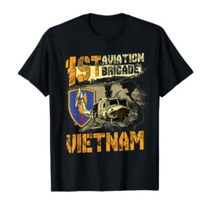 1st aviation brigade Vietnam Veteran Pilot , Door Gunner T-Shirt