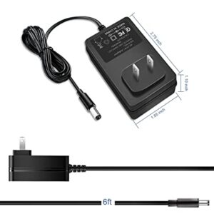 12V AC Adapter for Spectra Electric Breast Pump, Spectra S1, S2, SPS100, SPS200, 9 Plus, Baby Double Electric Breast Pump Replacement Power Cord Charger