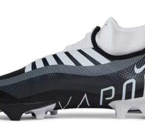 Nike Mens Vapor Edge Pro 360 Football Cleat, Black/White-Dk Smoke Grey HEATSEEKERS Sz 12