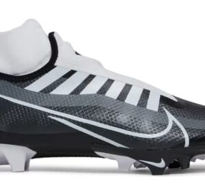 Nike Mens Vapor Edge Pro 360 Football Cleat, Black/White-Dk Smoke Grey HEATSEEKERS Sz 12