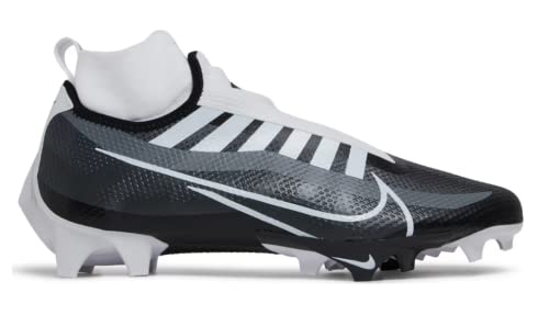 Nike Mens Vapor Edge Pro 360 Football Cleat, Black/White-Dk Smoke Grey HEATSEEKERS Sz 12