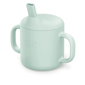 nuk silicone baby straw cup