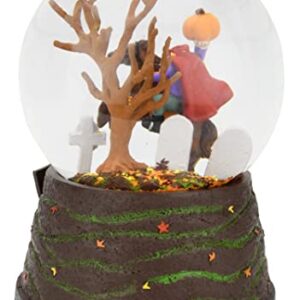 Tree Buddees Sleepy Hollow Fall Themed Headless Horseman Halloween Snow Globe - Large 6.5"