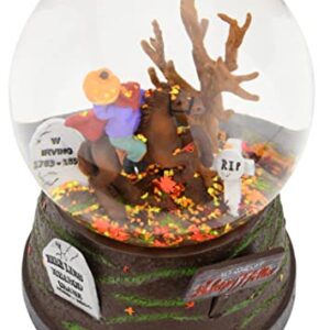 Tree Buddees Sleepy Hollow Fall Themed Headless Horseman Halloween Snow Globe - Large 6.5"