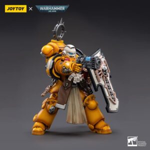 JoyToy Warhammer 40,000 1/18 Action Figure Bladeguard Veteran Collection Model(Imperial Fists)