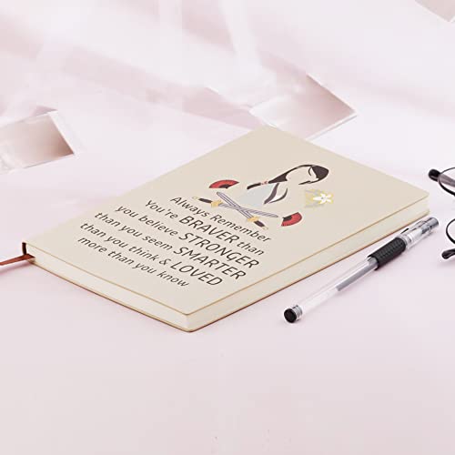 Mulan Gifts for Women Girls Always Remember You’re Braver Than You Believe Leather Notebook Mulan Fans Lover Gifts Cosplay Movie Lover Gifts Birthday Graduation Gifts for Daughter (mulan)