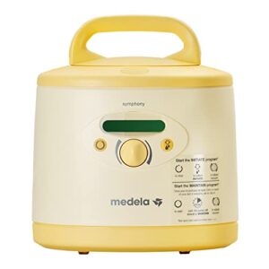medela symphony plus breast pump, hospital grade breastpump, single or double electric pumping, with initiate and maintain programs for breastfeeding support or exclusive pumping