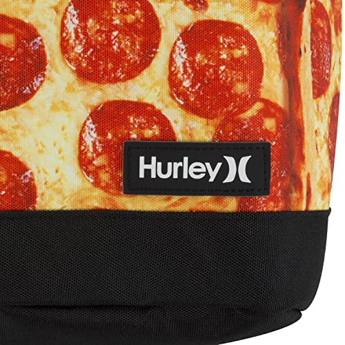 Hurley Adults' One and Only Graphic Backpack, Pizza, OS