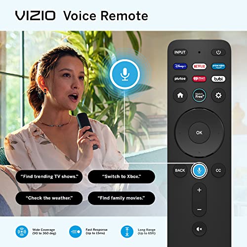 VIZIO 50-Inch M-Series 4K QLED HDR Smart TV w/Voice Remote, Dolby Vision HDR10+, Alexa Compatibility, M50Q7-J01, 2021 Model (Renewed)