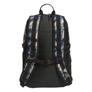 adidas Energy Backpack, Essential Camo Crew Navy-Silver Green/Black, One Size